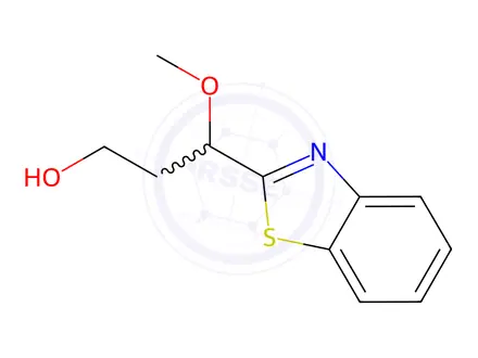 Chemical structure of 2-Benzothiazolepropanol,gamma-methoxy-(8CI)