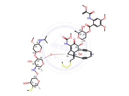Chemical structure of Esperamicin A1