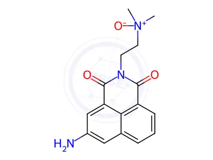 Chemical structure of Amonafide N-Oxide