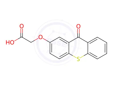 Chemical structure of 2-((9-Oxo-9H-Thioxanthen-2-yl)oxy)acetic acid
