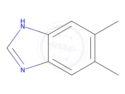 Chemical structure of 5,6-Dimethylbenzimidazole
