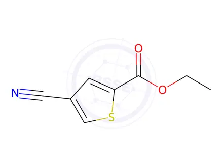 Chemical structure of Ethyl 4-cyanothiophene-2-carboxylate