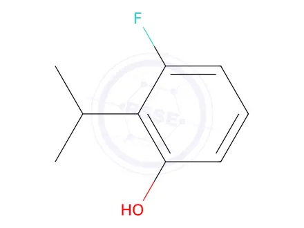 Chemical structure of 3-Fluoro-2-isopropylphenol