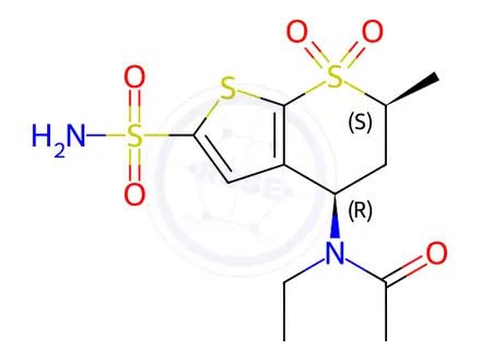 Chemical structure of Dorzolamide Impurity 39