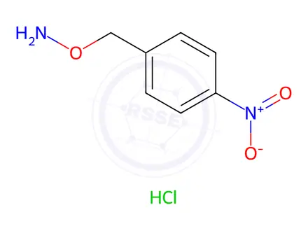 Chemical structure of O-(4-Nitrobenzyl)hydroxylamine Hydrochloride