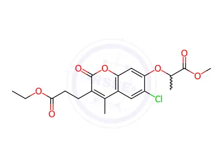Chemical structure of Cloricromene Impurity 93
