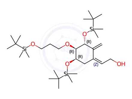 Chemical structure of Eldecalcitol Impurity 91