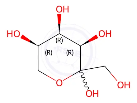 Chemical structure of D-PSICOSE