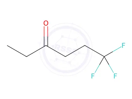 Chemical structure of 6,6,6-trifluorohexan-3-one