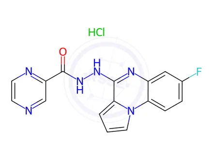 Chemical structure of SC 144 Hydrochloride