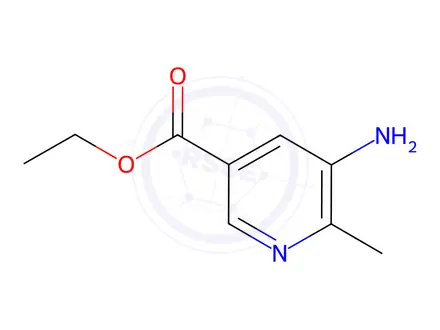 Chemical structure of Ethyl 5-amino-6-methylpyridine-3-carboxylate