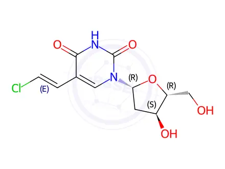 Chemical structure of Brivudine Impurity 86