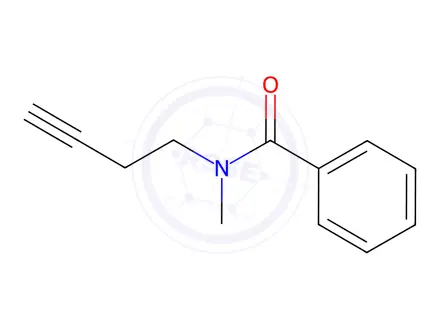 Chemical structure of Benzamide, N-3-butynyl-N-methyl-(9CI)
