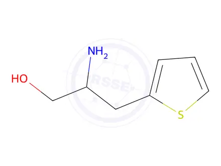 Chemical structure of 2-Thiophenepropanol, β-amino-, (βS)-