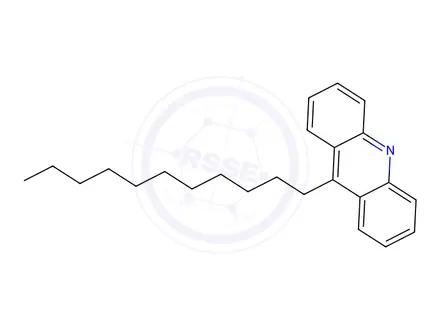 Chemical structure of 9-Undecylacridine