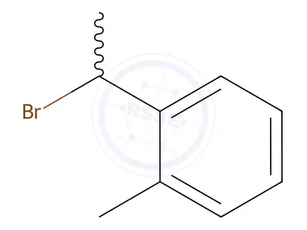 Chemical structure of 1-(1-Bromoethyl)-2-methylbenzene