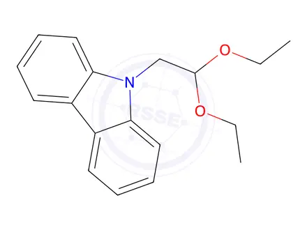 Chemical structure of 9-(2,2-Diethoxyethyl)-9H-carbazole