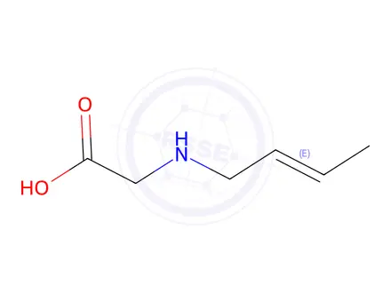 Chemical structure of CROTYL GLYCINE