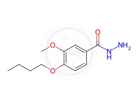 Chemical structure of 4-Butoxy-3-methoxybenzohydrazide