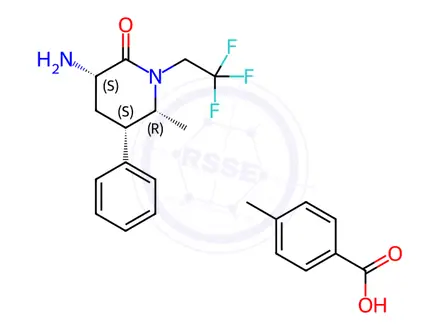 Chemical structure of Ubrogepant Impurity 1 p-Tolylcarboxylic acid
