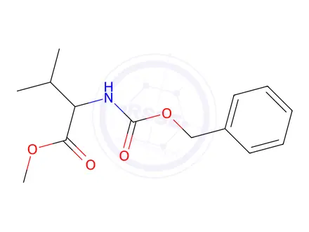 Chemical structure of Methyl ((benzyloxy)carbonyl)valinate