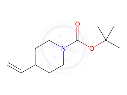 Chemical structure of 4-Ethenylpiperidine-1-carboxylic acid tert-butyl ester