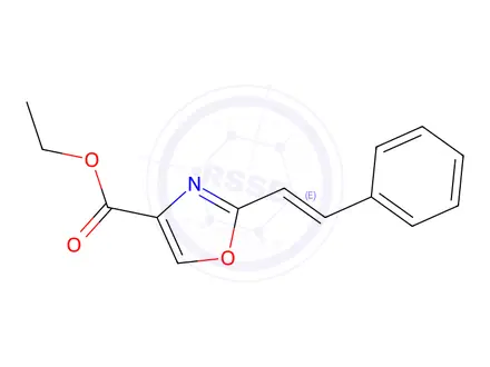 Chemical structure of ETHYL 2-STYRYL-1,3-OXAZOLE-4-CARBOXYLATE
