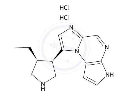 Chemical structure of Upadacitinib Impurity 7(Dihydrochloride)