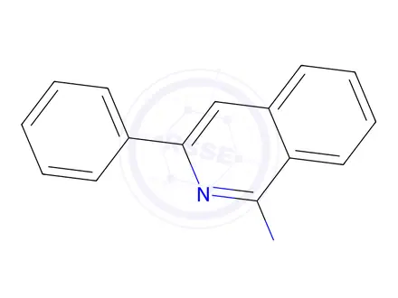Chemical structure of 3-PHENYL-ISOQUINOLIN-1-YLAMINE
