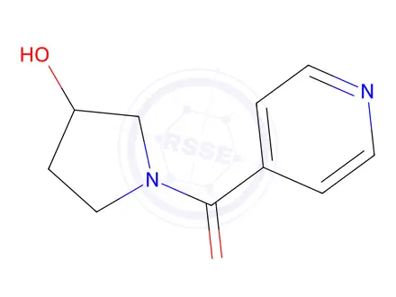 Chemical structure of 1-(pyridine-4-carbonyl)pyrrolidin-3-ol