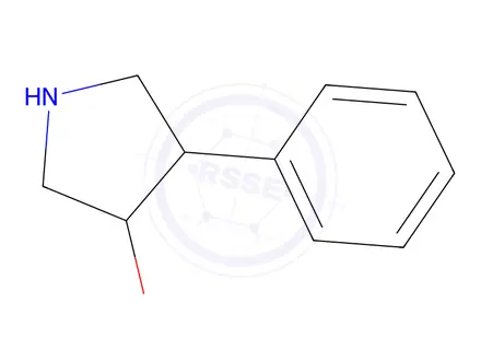Chemical structure of 4-Phenylpyrrolidin-3-ol