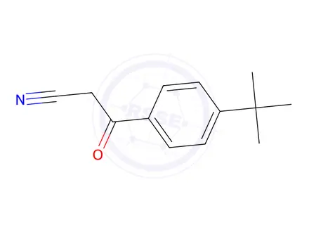 Chemical structure of 3-(4-(tert-Butoxy)phenyl)-3-oxopropanenitrile