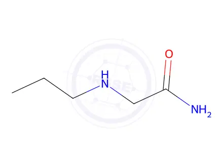 Chemical structure of 2-(Propylamino)acetamide