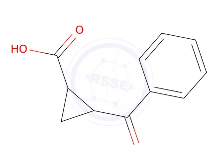 Chemical structure of cis-2-Benzoyl-cyclopropanecarboxylic Acid
