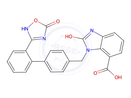Chemical structure of Azilsartan Impurity T