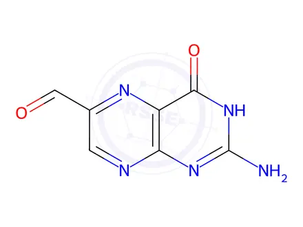 Chemical structure of 6-Formylpterin