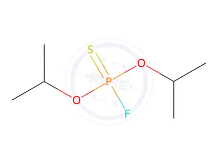 Chemical structure of Fluoro-di(propan-2-yloxy)-sulfanylidene-λ5-phosphane