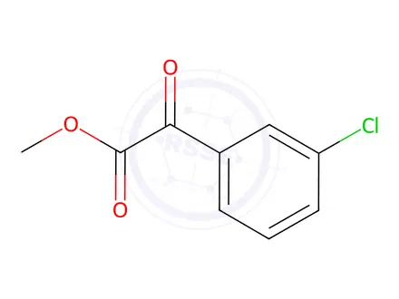 Chemical structure of Methyl 2-(3-chlorophenyl)-2-oxoacetate