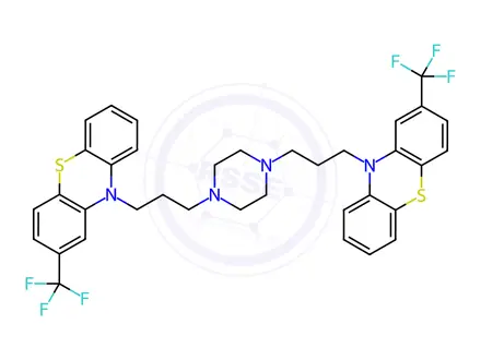 Chemical structure of Fluphenazine Dihydrochloride Impurity 4(Fluphenazine Dihydrochloride EP Impurity D)