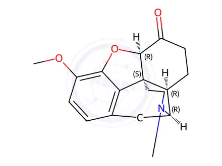 Chemical structure of Dihydrocodeine EP Impurity C