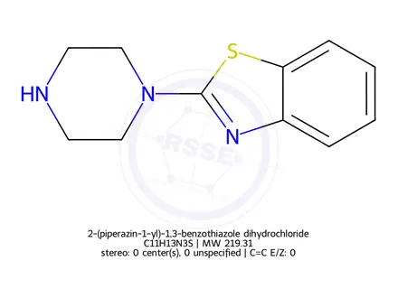 Chemical structure of Lurasidone Impurity 130