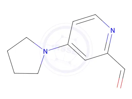 Chemical structure of 4-(Pyrrolidin-1-yl)picolinaldehyde