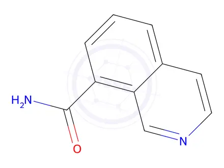 Chemical structure of Isoquinoline-8-carboxamide