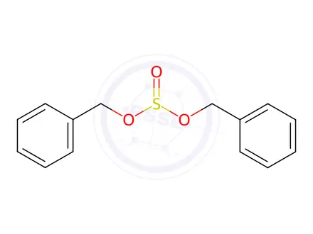 Chemical structure of Sulfurous acid bis(phenylmethyl) ester