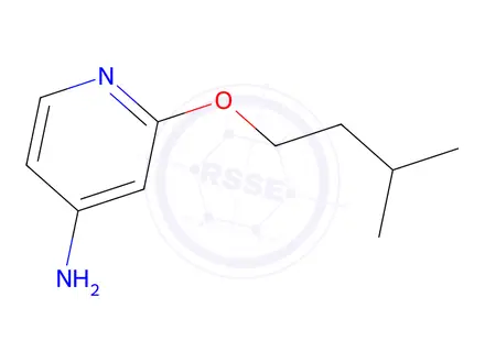 Chemical structure of 2-(Isopentyloxy)pyridin-4-amine