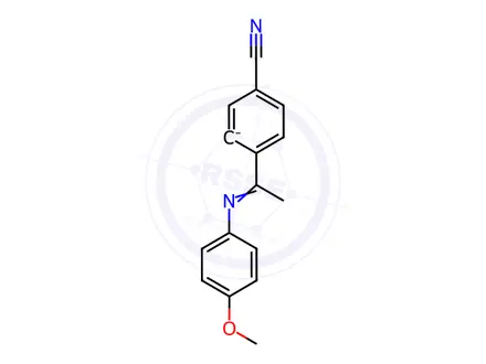 Chemical structure of Chloro(pentaMethylcyclopentadienyl){5-cyano-2-{1-[(4-Methoxyphenyl)iMino-kN]ethyl}phenyl-kC}iridiuM(III), 99% Iridicycle-CN