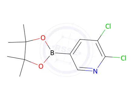 Chemical structure of 2,3-Dichloropyridine-5-boronic Acid pinacol ester