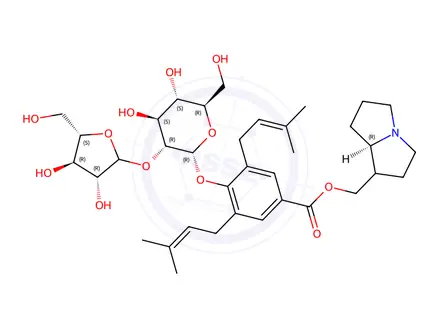 Chemical structure of Nervosine