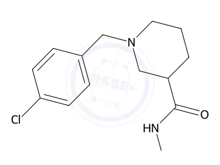 Chemical structure of 1-(4-Chlorobenzyl)piperidine-3-carbohydrazide