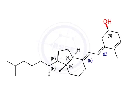 Chemical structure of Isovitamin D3